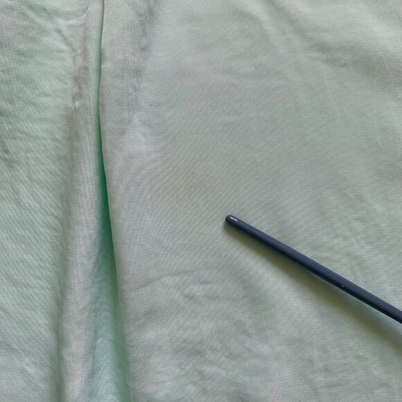 Anthropologie 9-H15 STCL Mint Green Flutter Sleeve Hilma Blouse Top Dollette - Picture 8 of 13